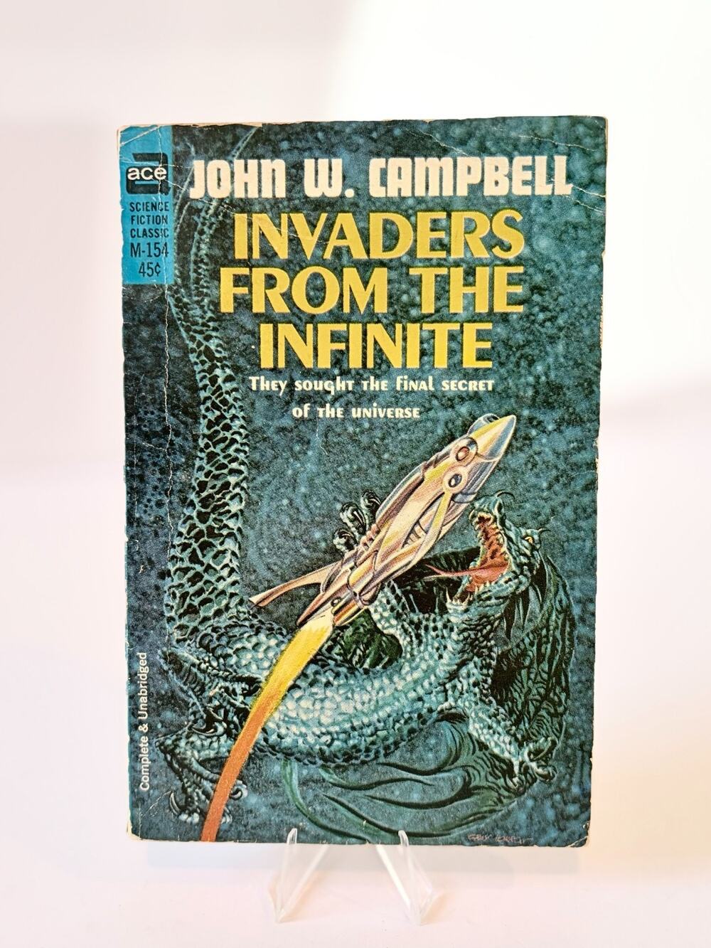 Vintage Sci-Fi Invaders From The Infinite John W Campbell Ace Paperback M-154